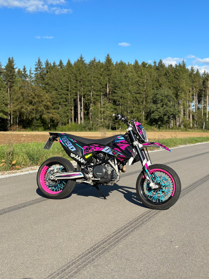 Supermoto Felgenaufkleber Set